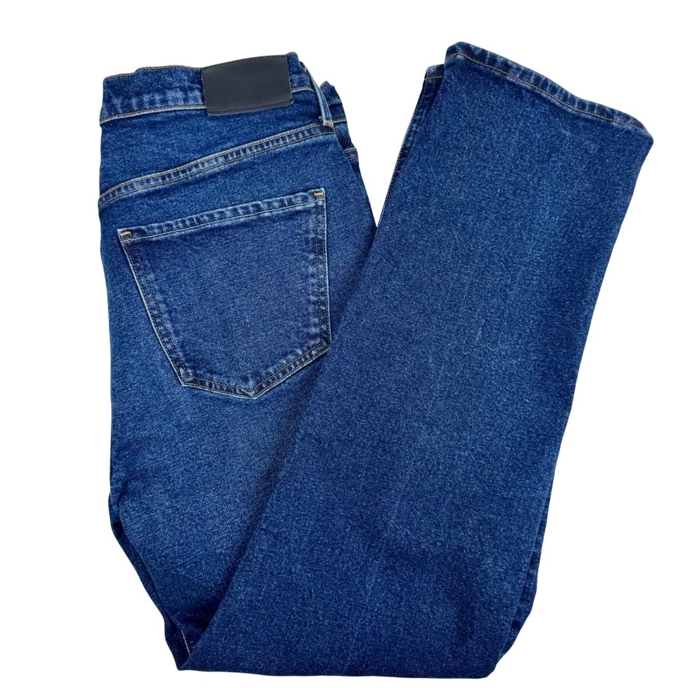 Citizens of Humanity Blaine Straight Leg Jeans Blue Womens 29 High Rise